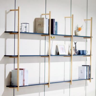 China Gold Aluminum Wall Shelf for sale