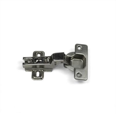 China Half Overlay Kitchen Cabinet Furniture Hinges Hardware Fittings Adjustable for sale