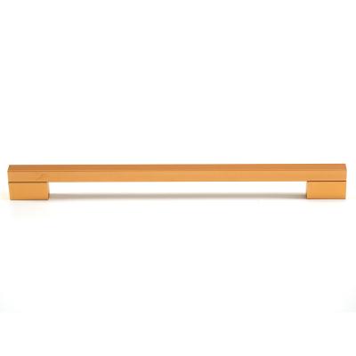 China 12 Inch Aluminum Golden Wardrobe Door Handles Hardware for bedroom for sale