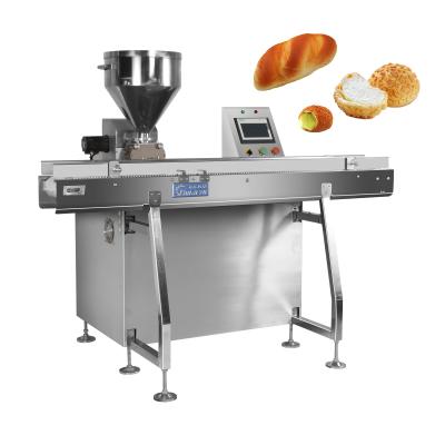 China 2KW Pastry Cream Cream Injector Machine For Tube Filling Bread Production for sale