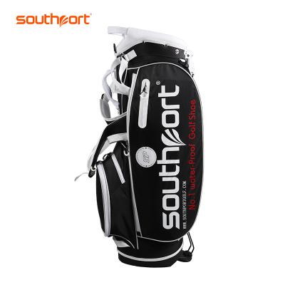 China Southport Outdoor Style Black New Colored Golf Dinner Light Golf Bag Fiberglass Material for sale