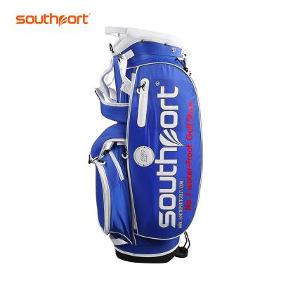 China New Style Outdoor Blue Colored Dinner Light Blue Southport Golf Bag Nylon Fiberglass Material for sale