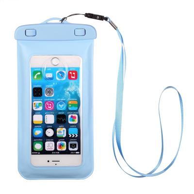 China Waterproof Clip ABS Swimming Cell Phone Bag Soft Sponge Touch Screen Waterproof Diving Bag for sale