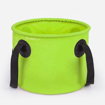 China Large Yuanfeng Sustainable Folding Bucket Garden Foldable Fishing Foldable Bucket for sale