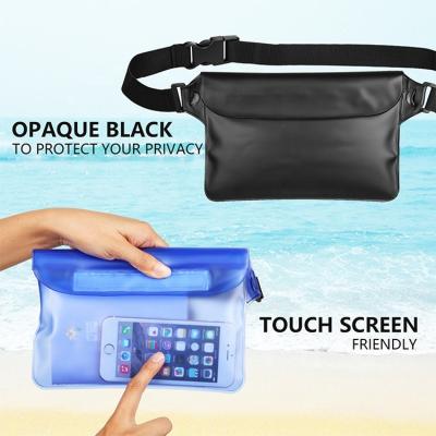 China YUANFENG Waterproof Water Proof Pouch Belt Bag Waist Pouch Bags Fanny Pack Clear for sale