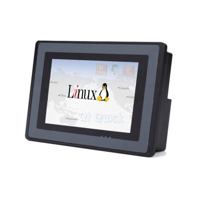 China Cost Effective 5 Inch Embedded Pc Touch Screen Resistive / Capacitive Pc Linux System Cheap Hmi 5 Inch for sale