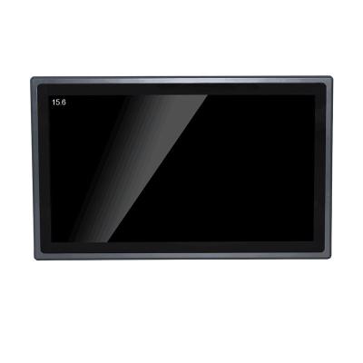 China Fanless Embedded Panel PC 15.6 Inch Touch Screen Widescreen Industrial PC J1900/i3 /i5 Industrial CPU Computer 15.6 Inch Industrial Panel PC for sale