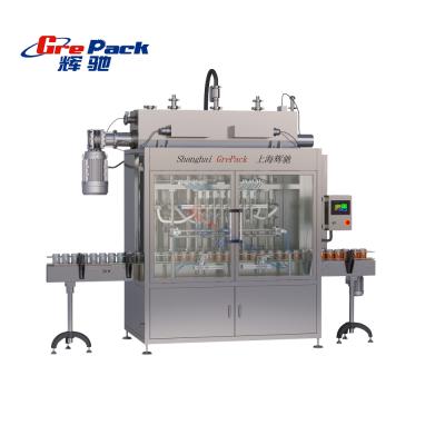 China Automatic Linear Type Food Sunflower Cooking Olive Edible Oil Engine Lube Bottle Filling Machine for sale