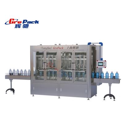 China High Speed ​​Beverage Soap Round Bottle Liquid Hand Sanitizer Filling Machine for sale