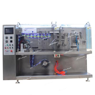 China Servo Beverage Sperm Frying Oil Filling Horizontal Packing Machine for sale