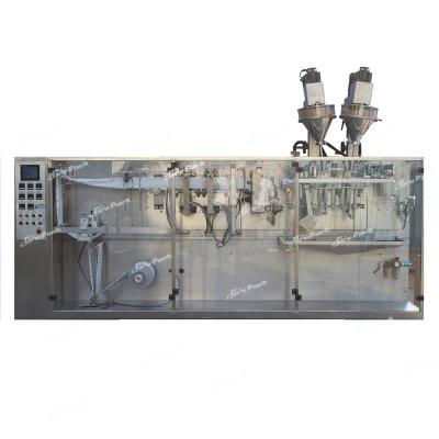 China Beverage Shape Automatic Fill Powder Horizontal Pouch Sealing Packing Machine for sale