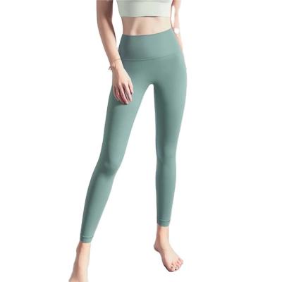 China Wholesale Antibacterial Tight Workout Leggings Skinny Solid Color Women High Quality Yoga Pants for sale