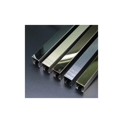 China Modern Excellent Response Ceramic Edge Of Stainless Steel Tile Trim Edge Profile Ceramic Tile Trim for sale