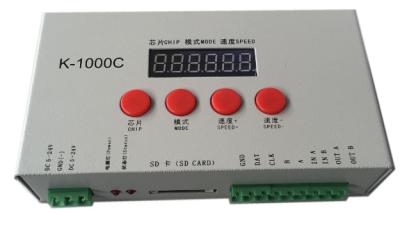 China DC5-24V 2048 pixel led controller K-1000C sd card controller for sale