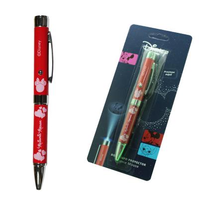 China office & School Pen Retail Cartoon Animation Drawing Tools Metal Color Projector Ballpoint Pen with 1.0mm Refills Black Ink Drop-shipping Available for sale