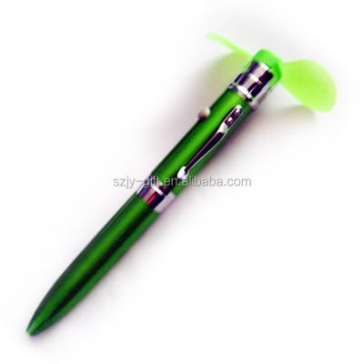 China Promotional Pen Electronic Fan Pen, Mini Fan With Metal Ballpoint Pen Multifunctional Fashion Promotion Gifts Electronic Items - Free Samples for sale