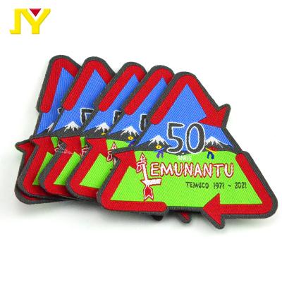 China Workable Embroidery Machines Custom Iron On Patches Fall Out Fashion Patches For Hat Parchment Bordado Embroidery Patch for sale