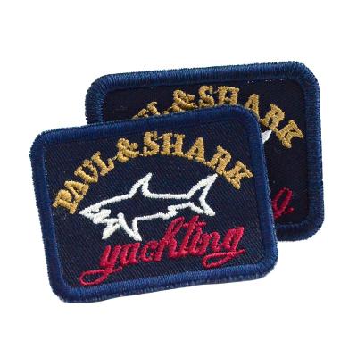 China Workable Embroidery Machines Custom Iron On Patches Fall Fashion Embroidered Patches For Hat Parchment Bordado Embroidery Patch for sale