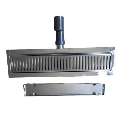 China Factory E Series Modern Direct Middle Height Straight Edge Long Floor Drain / Anti-odor Floor Drain for sale