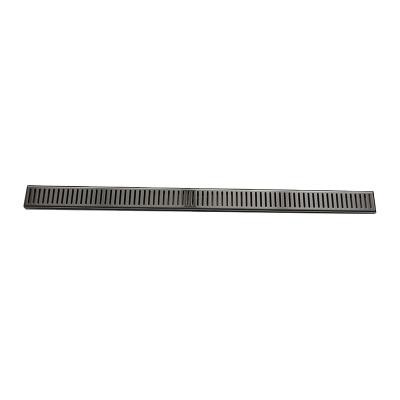 China Channel Base 304 or 316 Stainless Steel Modern Watermark Certified Sloped Tile Shower Strip Extra Drains, Recess Type Linear Drain for sale