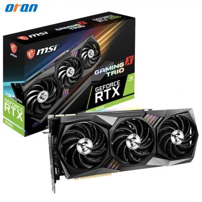 China Workstation in new current MSI RTX 3090 24GB RTX 3070 3080 8GB graphics cards RTX 3090 GPU for sale