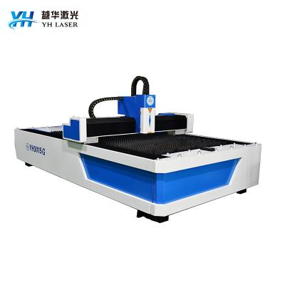 China YH-3015G Water Cooled Fiber Laser Metal Cutting Machine 1000w GW Laser Power for sale