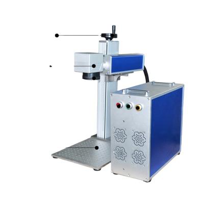 China 20w MAX Optical Fiber Laser Marking Engraving Machine Automated Loading Portable Metal Engraving Laser for sale