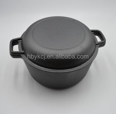 China Sustainable enamel cast iron cookware /pan/dutch oven for sale