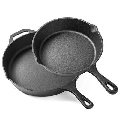 China Sustainable low MOQ OEM cast iron cookware sets enamel pots and pans set for sale