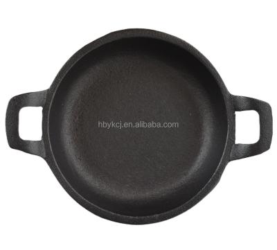 China Yikang Viable SS-12P Mini Cast Iron Fry Pan, Pre-Seasoned with Handle for sale