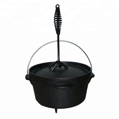 China Dutch Oven 8QT, 31.5cm Sustainable Cast Iron Pre-Seasoned Camping Diameter for sale