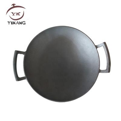 China Non-Stick Factory Directly Sell YK Cast Iron Pre-Seasoned Coating Wok for sale