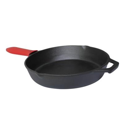 China New Latest Fashion Cast Iron Skillets Viable Frying Pans, Pre-Seasoned, 15 Years Factory Retail for sale