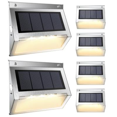 China High Quality Cheap ROAD JACKYLED Walkway Solar Staircase 3 LED Outdoor Waterproof Garden Step Light for sale