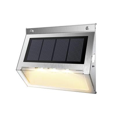 China ROAD JACKYLED New Products Durable Rectangular Garden Yard Stair Solar Outdoor 3 LED Step Light for sale