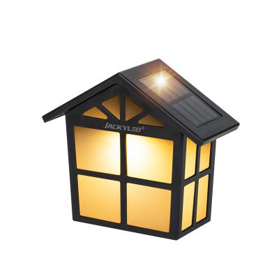 China JACKYLED Garden Manufacturer Supplier Hotel Top Light Fixture Solar Powered Waterproof Barrier Light for sale