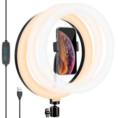 China JACKYLED Manufacturer Supplier China Small Cell Phone Dimmable PORTABLE Selfie Ring Light Video for sale