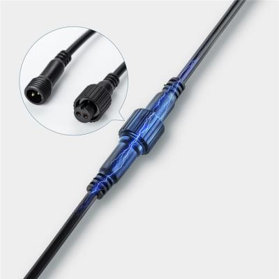 China JACKYLED 9.8ft Underground High Quality Cheap Solar Plug Cable Wire 3m.5m 16ft Light Extension Cord for sale