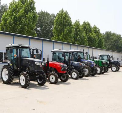 China Farms Mini 4 Wheel Drive Tractor 4 Wheel Drive 60HP Farm Tractor for sale