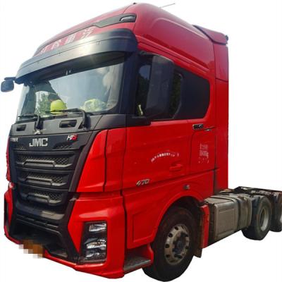 China Used Sinotruck 6X4 JMC 460HP 470HP Aluminum Alloy Tractor Truck Tractor Truck Engine And Tractor Dump Truck For Sale for sale