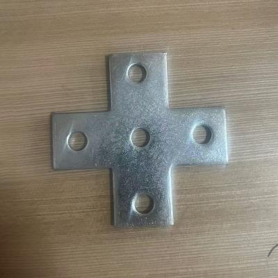 China Strong Quake Seismic Accessories Adjustable Angle Galvanized Bolted Steel Bracket Accessories for sale