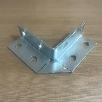 China Galvanized Bolted Earthquake Bracket Accessories For Enhanced Structural Support for sale