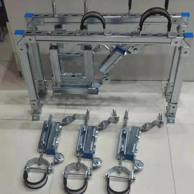 China Anti Rust Heavy Duty Unistrut Seismic Bracing Thorough Seismic Resistance Mounting Devices for sale