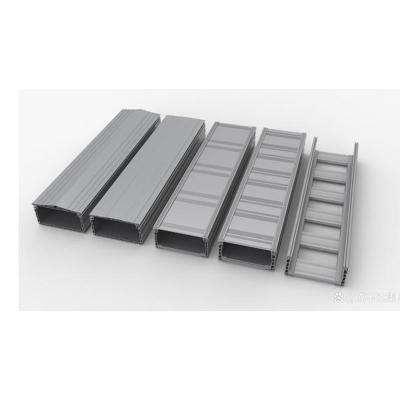 China Solid Bottom Cable Tray Steel 4 Inch 12 Inch Cable Tray Corrosion Resistant For Electrical Systems for sale