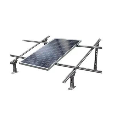 China Solar Panel Roof Mounting Frame With 1.4kN/M2 Snow Load And 10-60 Degree Tilt Adjustment for sale