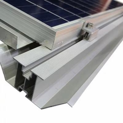 China Aluminum Alloy Gutter Solar Roof Drainage Channel For Durable Roof Drainage for sale