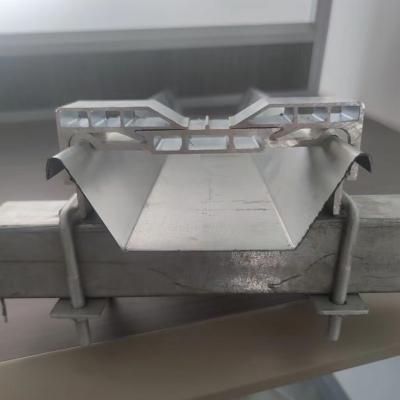 China Aluminum Alloy Silver Solar Metal Drainage Channel For Roof Customizable for sale