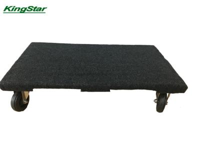 China Carro alfombrado de los motores de la madera dura, carro profesional del carro de la plataforma de los muebles en venta