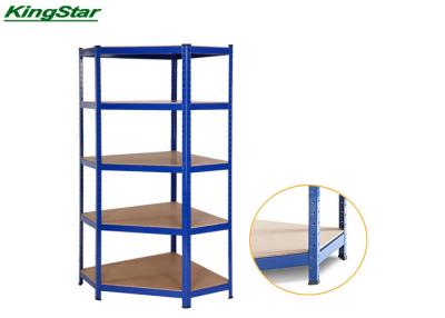 China unidade Boltless do shelving de Boltless da capacidade 175Kg, unidade resistente do shelving de 5 séries à venda