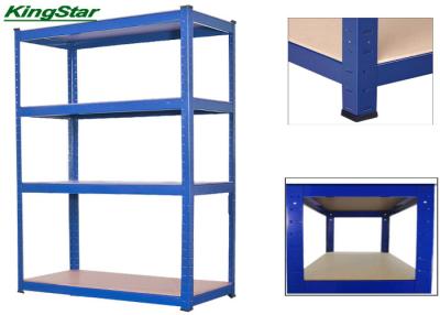 Cina Scaffali di stoccaggio di Boltless di profondità di Homeware 35cm 175 chilogrammi di capacità con il bordo del MDF in vendita